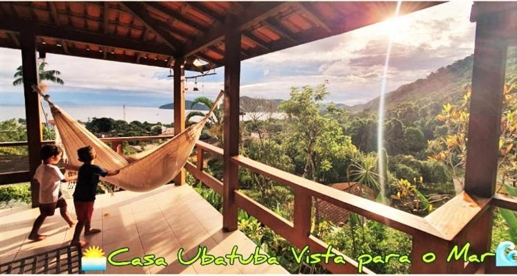 Casa Ubatuba Vista Para O Mar Eksteriør bilde
